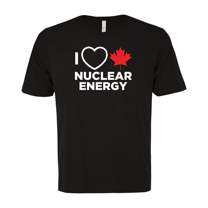 'I Love Canadian Nuclear Energy' Ring Spun Tee