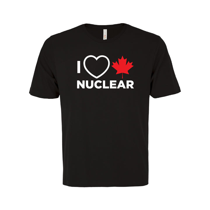 'I Love Canadian Nuclear' Ring Spun Tee