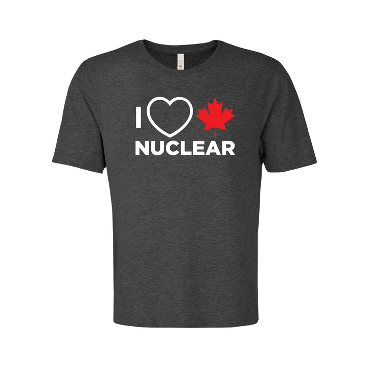'I Love Canadian Nuclear' Ring Spun Tee