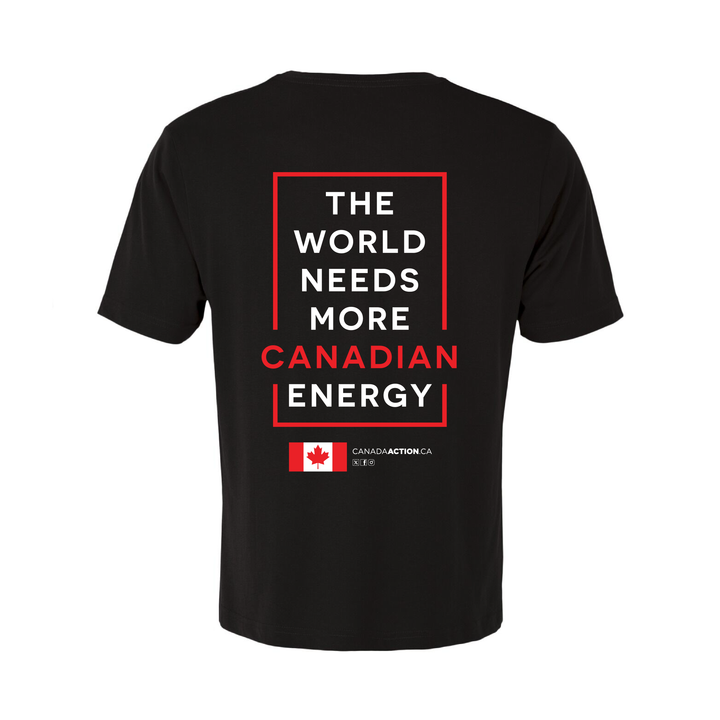 'I Love Canadian Nuclear' Ring Spun Tee