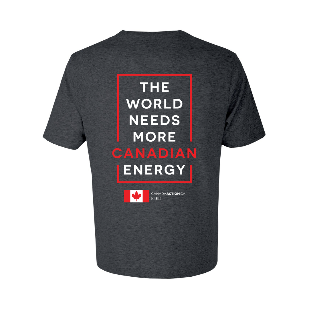 'I Love Canadian Nuclear' Ring Spun Tee