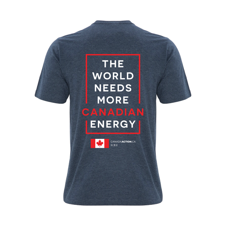 'I Love Canadian Nuclear' Ring Spun Tee