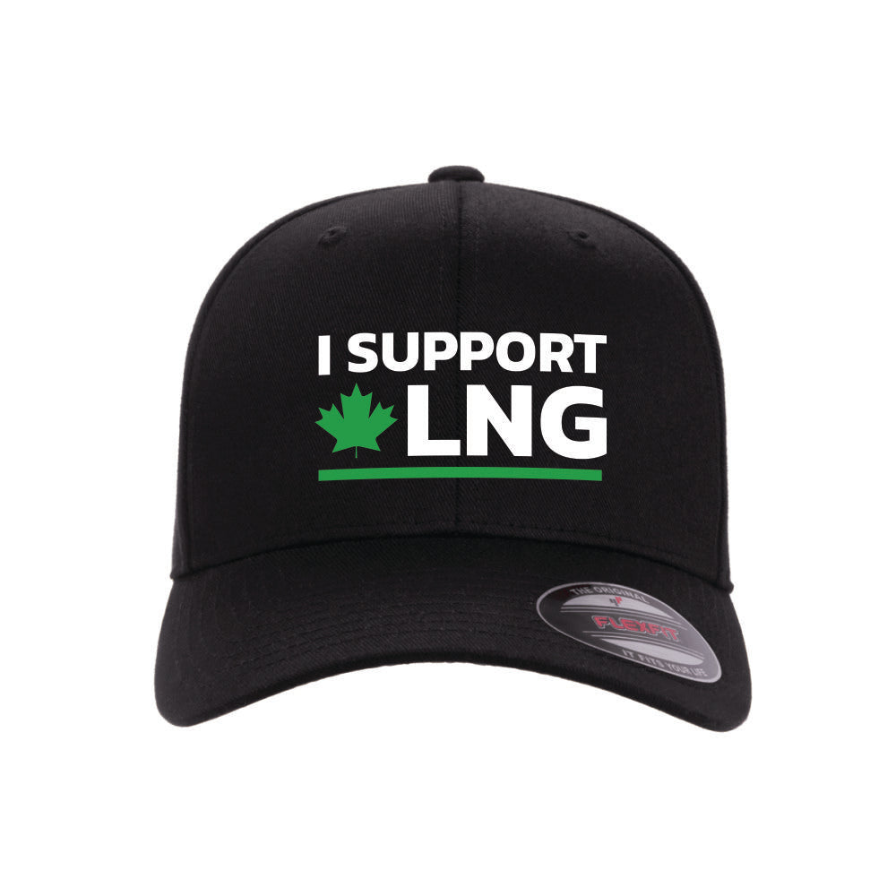 'I Support Canadian LNG' Fitted Hat