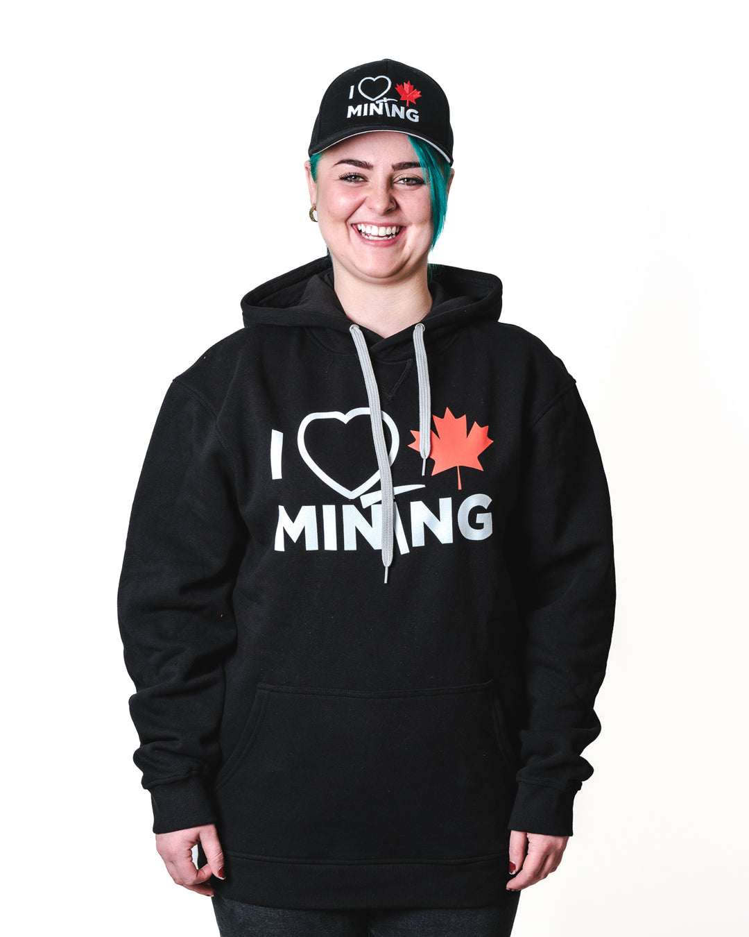 'I Love Canadian Mining' ProFleece Hoodie