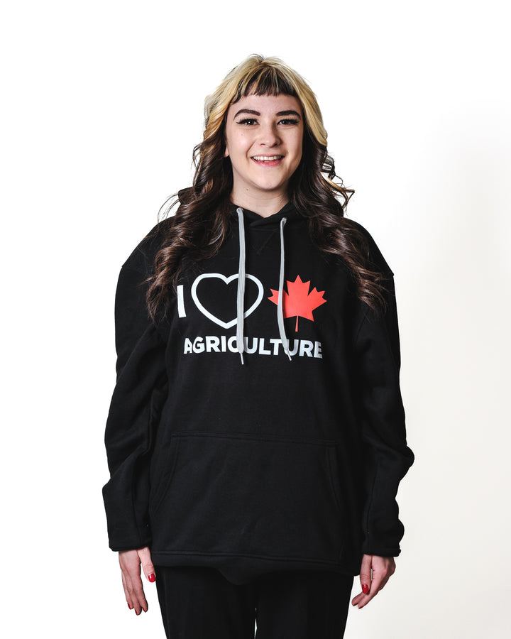 'I Love Canadian Agriculture' ProFleece Hoodie