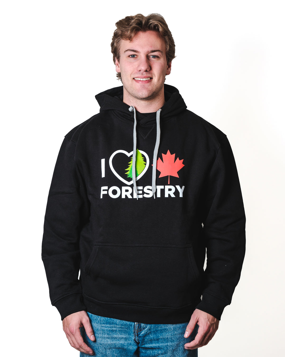 'I Love Canadian Forestry' ProFleece Hoodie