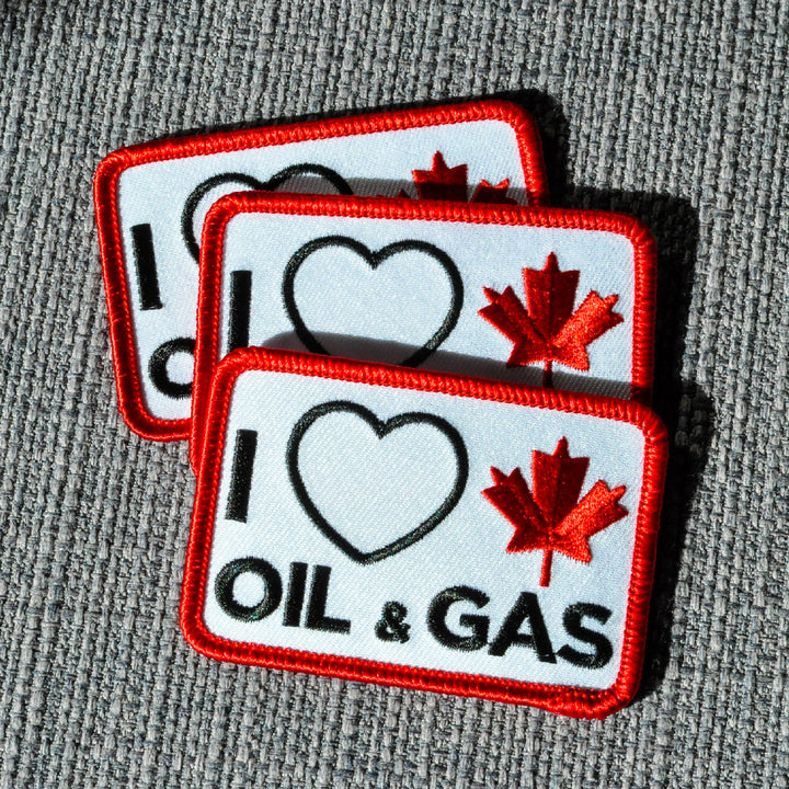 'I Love Canadian Oil & Gas' Patch