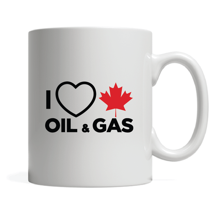 'I Love Oil & Gas' Coffee Mug