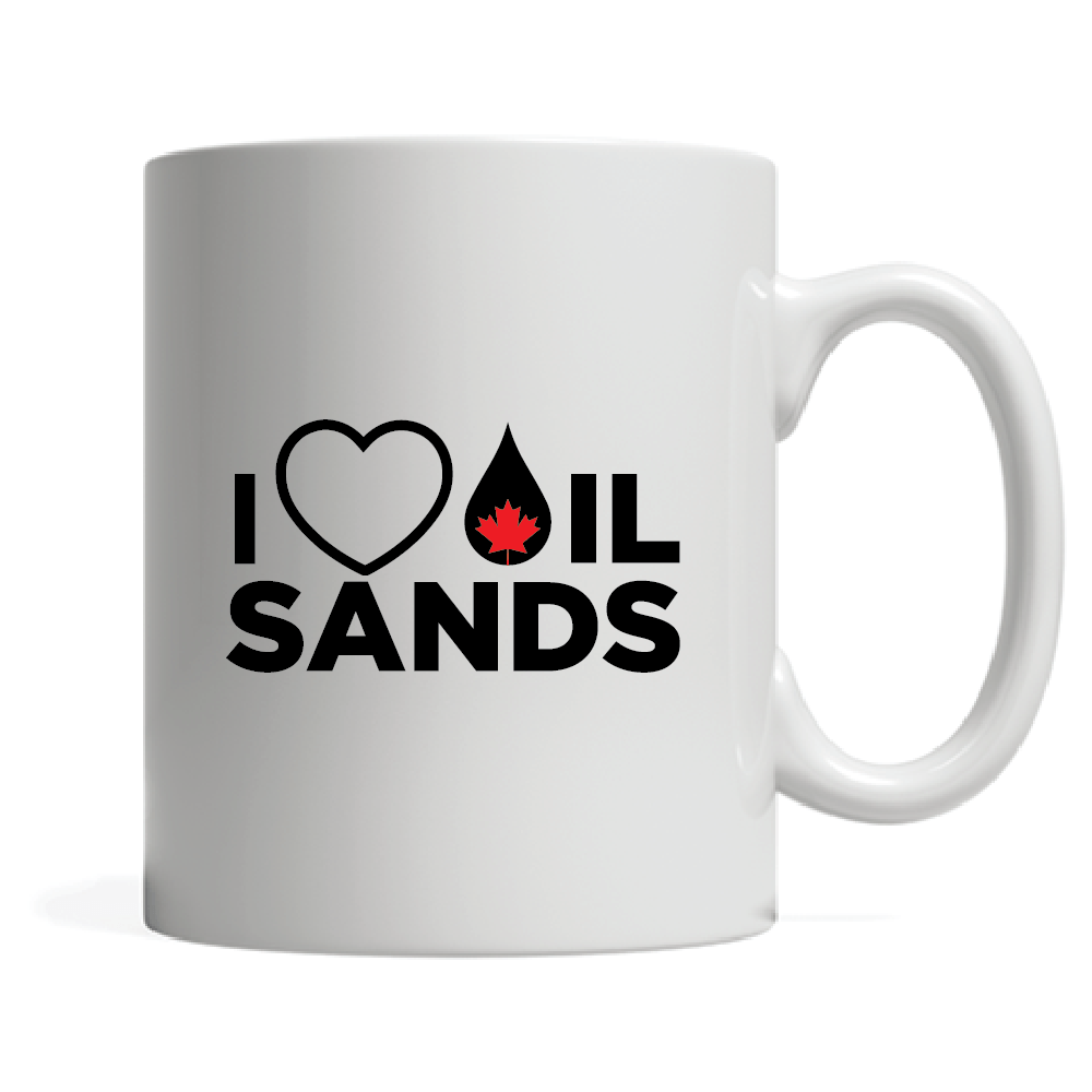 'I Love Oil Sands' Coffee Mug