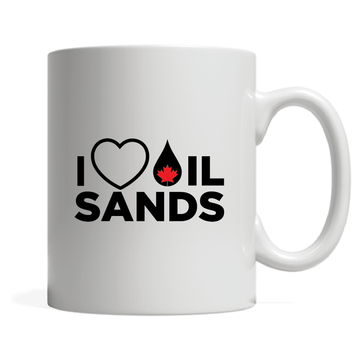 'I Love Oil Sands' Coffee Mug
