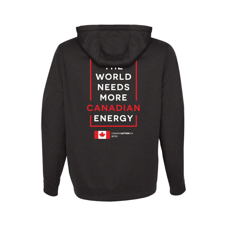 'I Love Canadian Pipelines' Mens Game Day hoodie