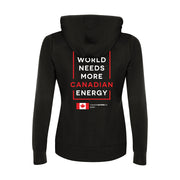 'I Love Canadian Pipelines' Womens Game Day Hoodie