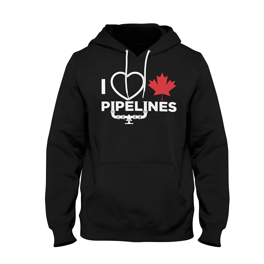 'I Love Canadian Pipelines' ProFleece Hoodie