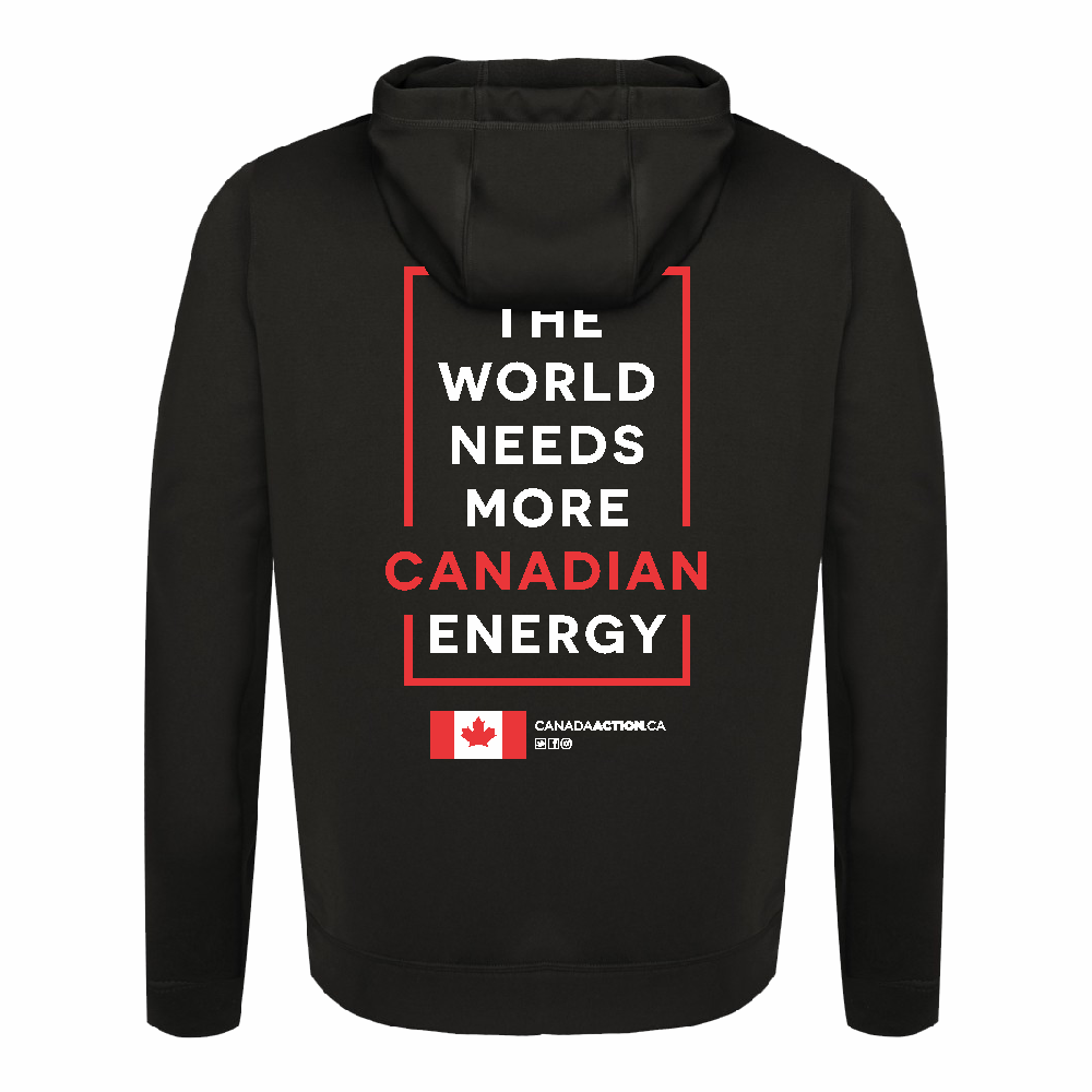 'I Love Canadian Natural Gas' Mens Game Day hoodie