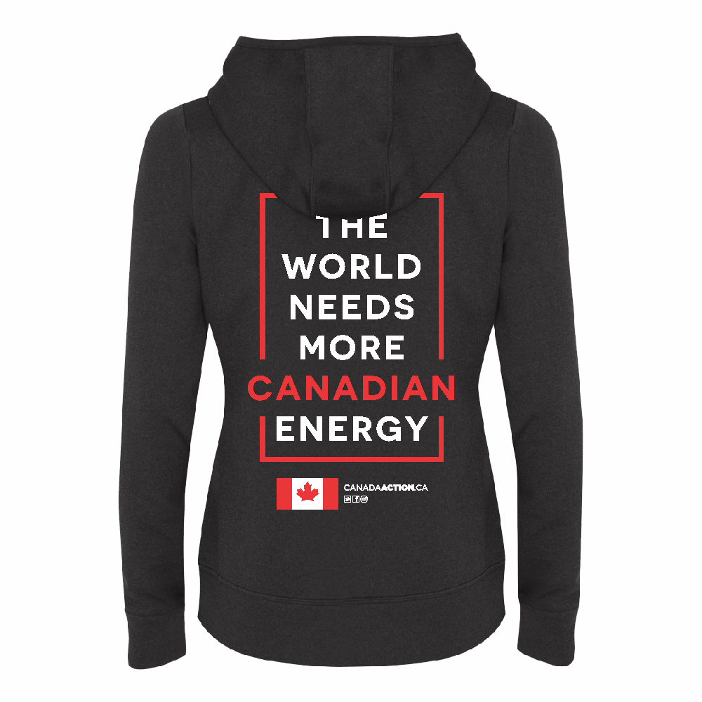 'I Love Canadian Natural Gas' Womens Game Day Hoodie