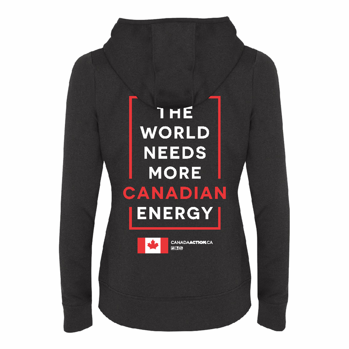 'I Love Canadian Natural Gas' Womens Game Day Hoodie