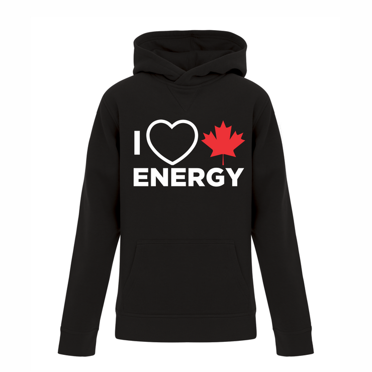 'I Love Canadian Energy' YOUTH Hoodie