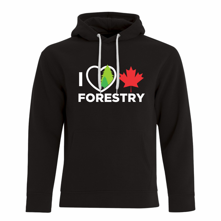 'I Love Canadian Forestry' ProFleece Hoodie