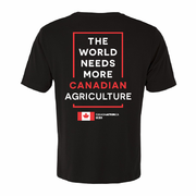 'I Love Canadian Agriculture' Ring Spun Tee