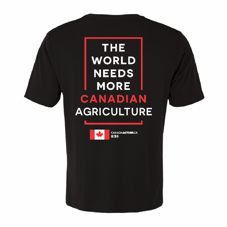 'I Love Canadian Agriculture' Ring Spun Tee
