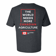 'I Love Canadian Agriculture' Ring Spun Tee