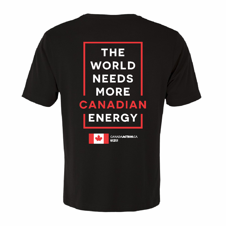 'I am Canadian Energy' Ring Spun Tee