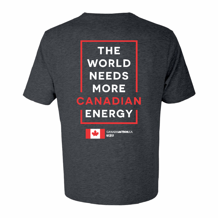 'I am Canadian Energy' Ring Spun Tee