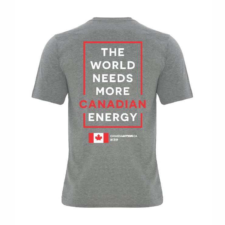 'I am Canadian Energy' Ring Spun Tee