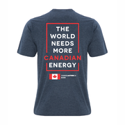 'I am Canadian Energy' Ring Spun Tee