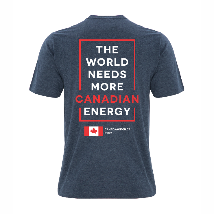 'I am Canadian Energy' Ring Spun Tee