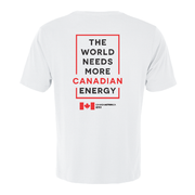 'I Love Canadian Oil & Gas' Ring Spun Tee