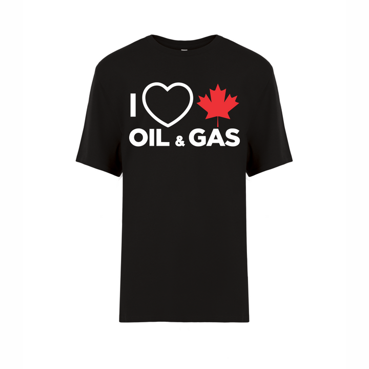 'I Love Canadian Oil & Gas' YOUTH Tee