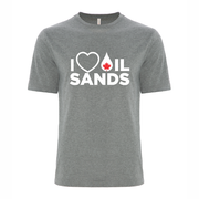 'I Love Oil Sands' Ring Spun Tee