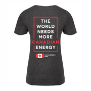 'I am Canadian Energy' Women's V-neck