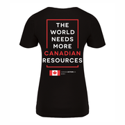 'I Love Canadian Forestry' Women's V-neck